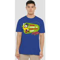 Mighty Mouse Here I ComeT Shirt Royal Blue