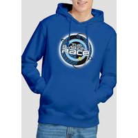 Amazing Race Around Globe Hoddie Royal Blue