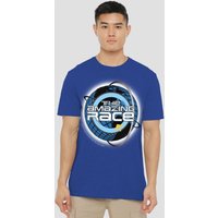 Amazing Race Around Globe Heather Royal Blue