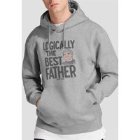 Logically Best Father Hoodie Athletic Heather