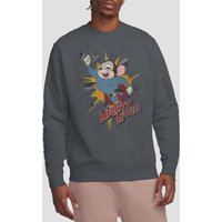 Mighty Mouse Break Through Crew Sweatshirt