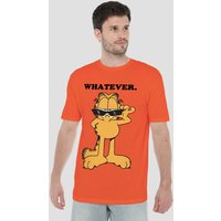 Garfield Whatever Shades T-Shirt, Orange | Size: Small