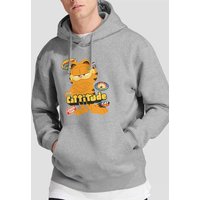Garfield Movie Cattitude Hoodie Athletic Heather
