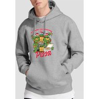 Christmas Pizza Hoodie Athletic Heather