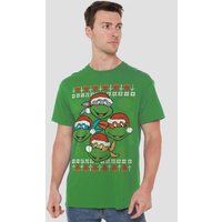 Ugly Christmas Sweater T Shirt Kelly