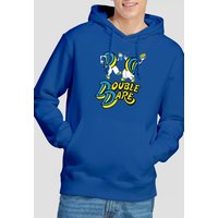 Double Dare Vintage Double Dare Logo Hoddie Royal Blue