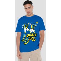 Double Dare Vintage Double Dare Logo T Shirt Royal Blue