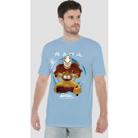 Avatar Last Airbender Power Air T Shirt Light Blue