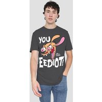 Ren & Stimpy You Eediot Heather Charcoal