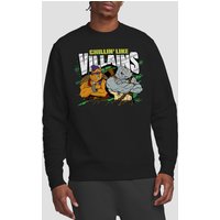 Tmnt Chillin Like Villains Crew Sweatshirt