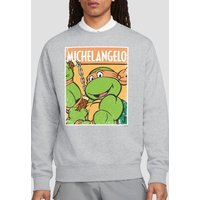 Tmnt Tmnt Mikey Sweatshirt Athletic Heather