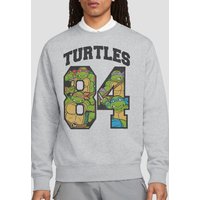 Tmnt 84 Crew Sweatshirt Athletic Heather