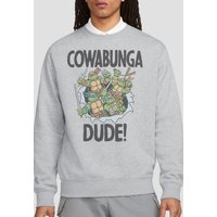 Tmnt Cowabunga Dude Pf Sweatshirt Athletic Heather