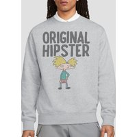 Original Hipster Crew Sweatshirt Athletic Heather