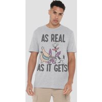 Aaahh Real Monsters As Real As It Gets T Shirt Athletic Heather