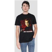 Pet Sematary I Want To Play Unisex T-Shirt, Black | Size: 4XL