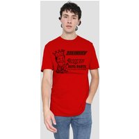 Paramount Home Entertainment Tommy Boy Zalinsky Auto Adult Heather, Red | Size: Medium