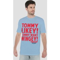 Tommy Want Wingey T Shirt Light Blue