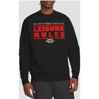 Ferris Bueller Leisure Rules Crew Sweatshirt