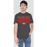 Ferris Bueller Leisure Rules Heather Charcoal