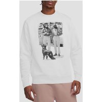 Up Smalloke Cheech Chong Dog Crew Sweatshirt