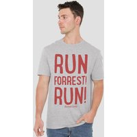 Forrest Gump Run Forrest Run T Shirt Athletic Heather