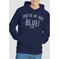 Old School My Blue Hoodie