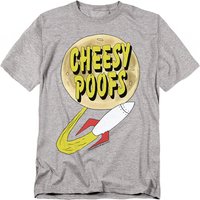 Cheesy Poofs T Shirt Athletic Heather