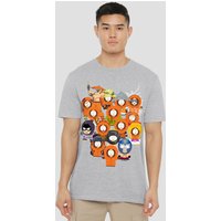 Many Faces Kenny T Shirt Athletic Heather