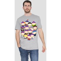 Many Faces Stan T Shirt Athletic Heather