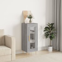 Berkfield Home Sideboard Grey Sonoma 34.5x34x90 cm Engineered Wood