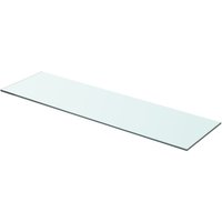 Berkfield Home Shelf Panel Glass Clear 70x20 cm