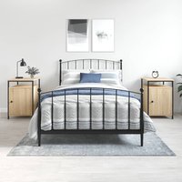 Berkfield Home Bedside Cabinets 2 pcs Sonoma Oak 40x42x60 cm Engineered Wood in Brown | Size: 40 x 42 x 60 cm