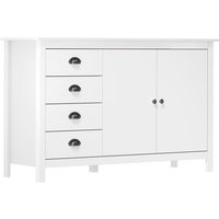 Sideboard Hill 130x40x80 cm Solid Pine Wood x 40 x 80 cm