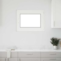 Berkfield Home Basement Window RISOR 80x50 cm Tilt&Turn DIN Right Anthracite