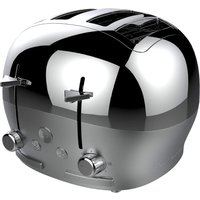 The Funky Appliance Company Chrome 4 Slice Toaster in Silver