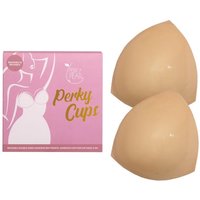 Perky Pear Women's Cleavage Boosting Adhesive Cups A-D Cups in Beige