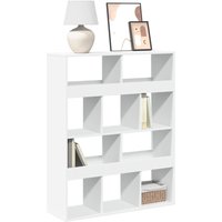 Berkfield Home Bookcase White 100x33x125.5 cm Engineered Wood