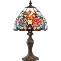 Humming Bird Tiffany Lamp Colourful Stained Glass Shade