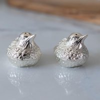 Silver Editions Bird Salt & Pepper Set in Metallic Silver