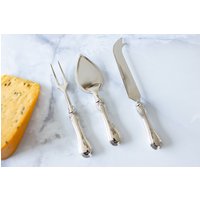 3 piece Italia Cheese Set Metallic