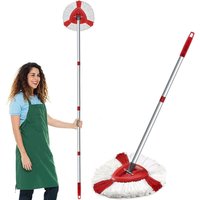 Spin Mop Head Replacement Base Handle Vileda Turbo Microfibre Mop Refills
