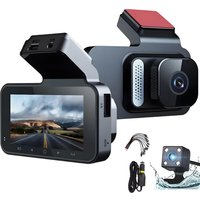 Car Camera Recorder WIFI Dual Front & Rear HD 1080P Dash Cam Night Vision