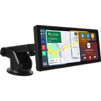 VOGREX 4K Touchscreen Car Stereo Bluetooth, Apple CarPlay & Android Auto in Black