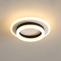 COMELY 24W 2600LM Modern Round LED Ceiling Light, Warm White Light 3000K