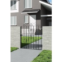 Modern Metal Rectangular Swing Gate Fence Gate 85cm W x 104cm H cm W x 104 cm H