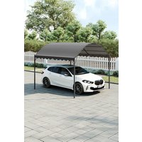 Outdoor Metal Arched Patio Pergola Shade