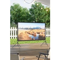 100" 3D 4K HD Outdoor Indoor 16 9 4K Portable Projector Screen Stand