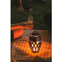 LED Portable Bluetooth Speaker Flame Lights
