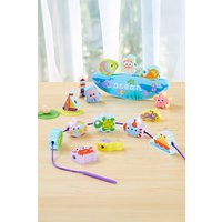 H&O Direct Undersea World Wooden Stacking Toys Balance Block Game for Toddlers